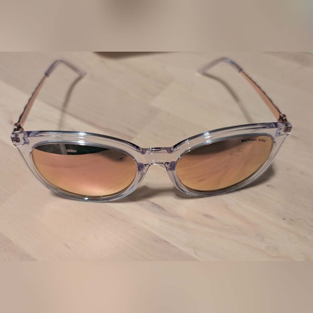 Michael Kors Rose Gold Women's Sunglasses